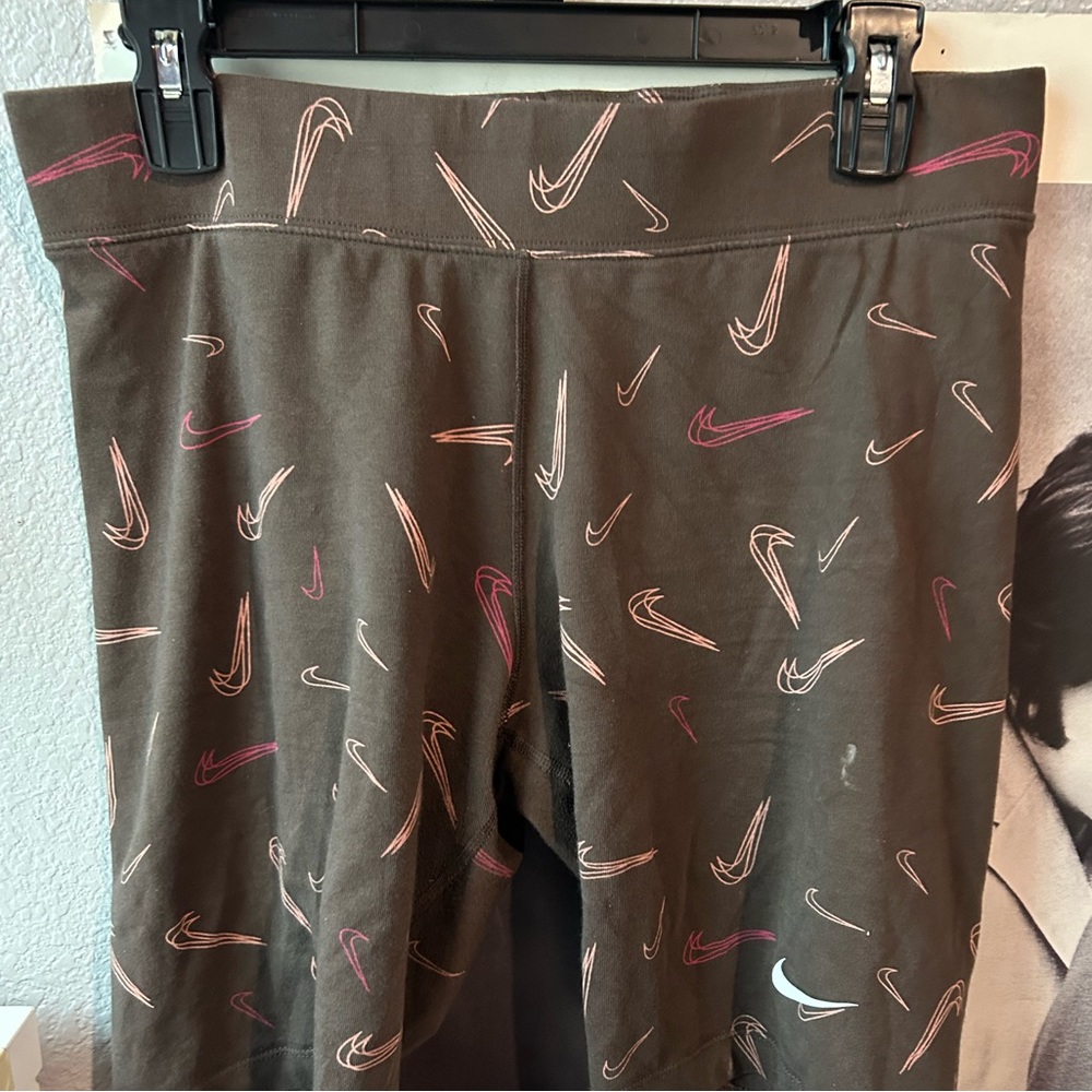 brown nike workout shorts